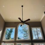 high ceiling chandelier installation in alpharetta, ga 2