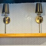 Kitchen Wall Sconce Installation in Woodstock, GA – 4-Light Accent Lighting Behind Island kitchen wall sconce installation in woodstock, ga 1