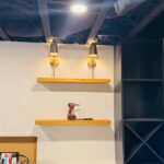 Kitchen Wall Sconce Installation in Woodstock, GA – 4-Light Accent Lighting Behind Island kitchen wall sconce installation in woodstock, ga 5