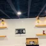 Kitchen Wall Sconce Installation in Woodstock, GA – 4-Light Accent Lighting Behind Island kitchen wall sconce installation in woodstock, ga 6