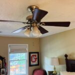 bedroom ceiling fan light and chandelier replacement completed in under one hour 3
