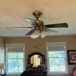 bedroom ceiling fan light and chandelier replacement completed in under one hour 4